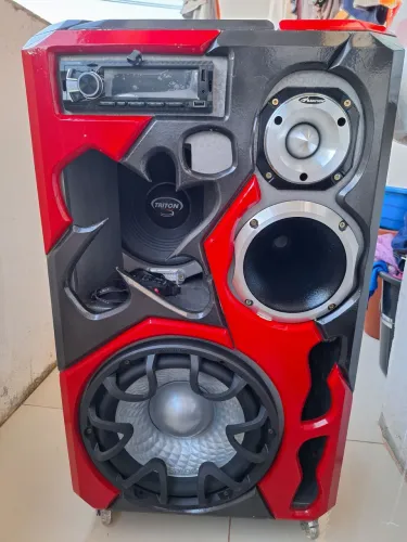 Caixa Bob nova+Auto Falante bravox endurence 15 polegadas 900wrms novo