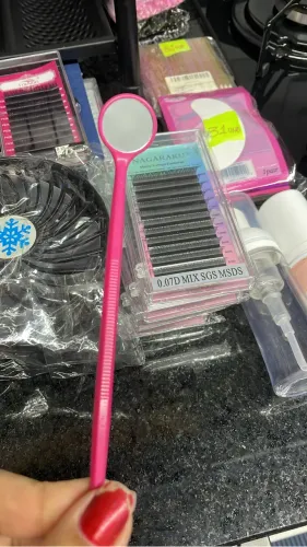 Kit para aplicação de cílios 