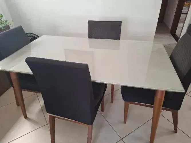 Mesa jantar 6 cadeiras mata do Jacinto 