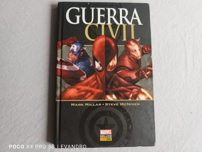 Marvel deluxe guerra civil