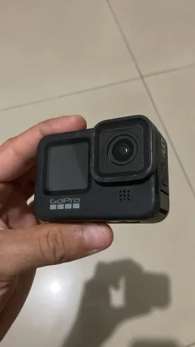 Go pro hero 9 Black com carregador + 2x baterias