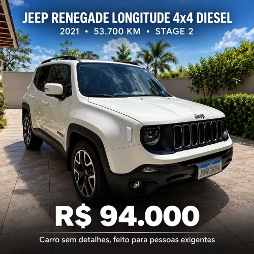 Jeep Renegade Longitude 2.0 4X4 TB Diesel AUT 2021