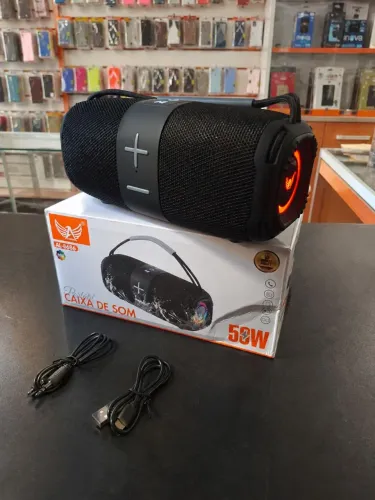 Caixa de som Bluetooth 50w muito potente