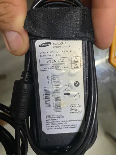 Carregador notebook Samsung