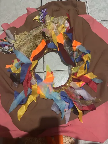 Roupa junina indígena 