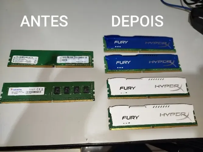 Kit 2 Dissipadores de Calor para Memória RAM Desktop