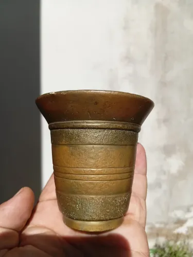 Copo de Bronze Século XIX 