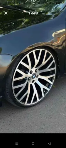 Rodas BMW 5 furus aro 22 vendo ou troco passo cartão u troco