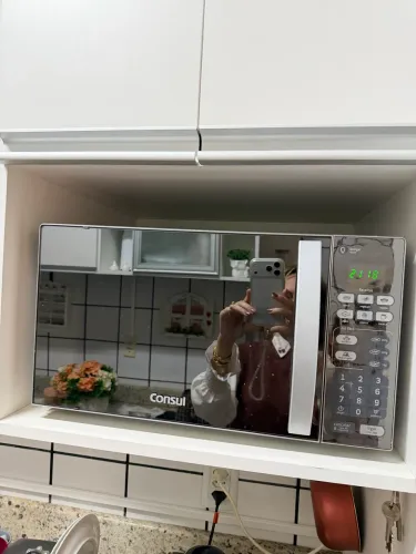 Microondas cônsul 20 litros espelhado