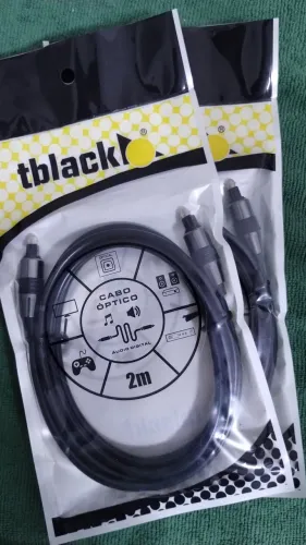 Cabo óptico digital áudio/dados 2M