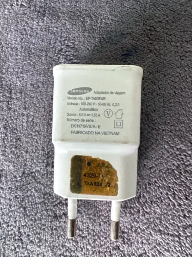 Carregador de Parede 15W (SEM CABO) Samsung branco