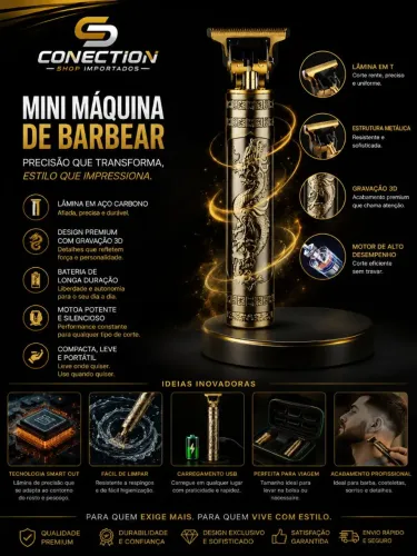 Máquina de Barbear Dragão 