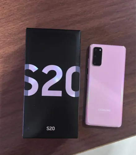 Galaxy S20 Cloud Pink 128GB | Excelente Estado | Funcionando Perfeitamente