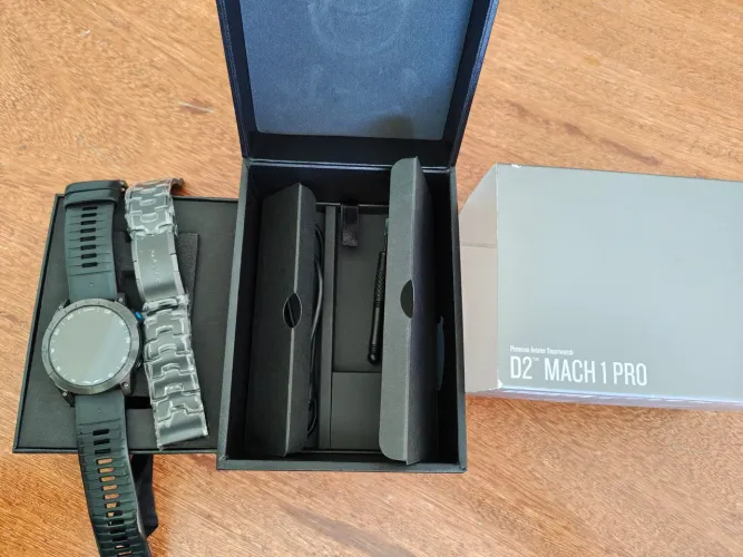 Garmin D2 Mach 1 Pro Aviador titânio safira 51mm Epix pro - fenix pro