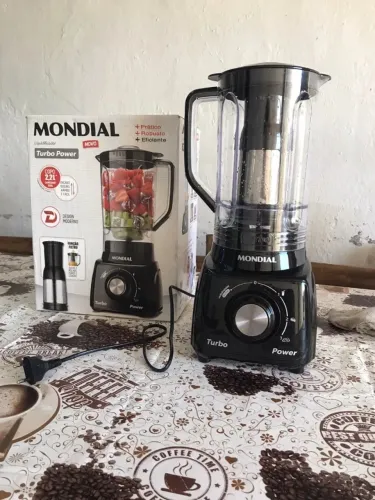 Liquidificador Mondial L?99 Turbo 550?W 3 Velocidades