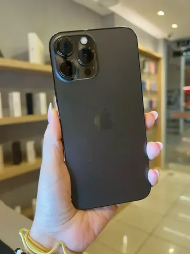 iPhone 13 Pro Max 256GB Grafite - Seminovo - Bateria em 87% - Loja Física