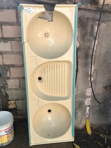 Tanque sintético triplo