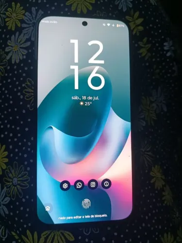 Vendo moto g77 novo na caixa