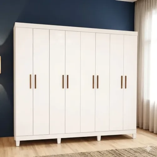 Guarda roupa com 8 portas aurora