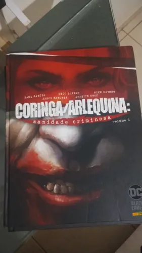 Coringa / Arlequina volumes 1, 2 e 3 Black Label capa dura