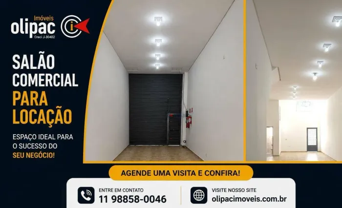 SALA COMERCIAL PARA LOCAÇÃO - GOPOÚVA / VILA AUGUSTA - 43 m²