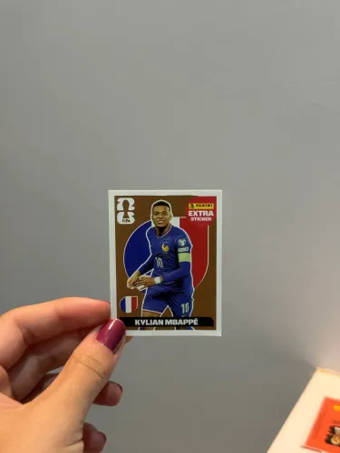Figurinha Extra Mbappé Bronze