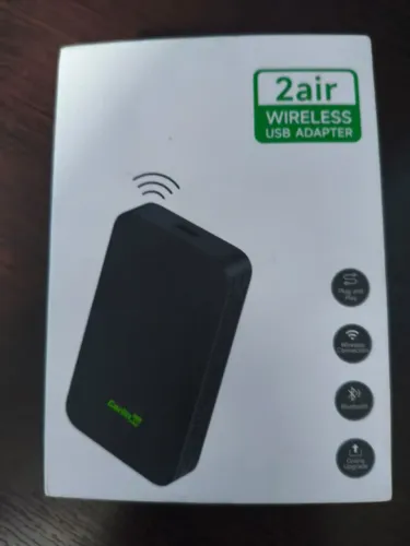 Adaptador Carlinkit 5:0 Apple carplay e Android auto Sem fio