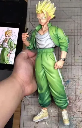 Dragon Ball Z Estudante Son Gohan YS GK PVC Action Figure 