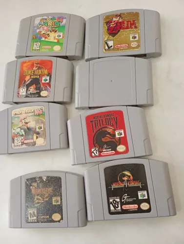 Jogos Originais Nintendo 64 Vendo ou Troco
