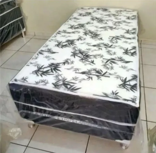 Cama box solteiro D20 espuma