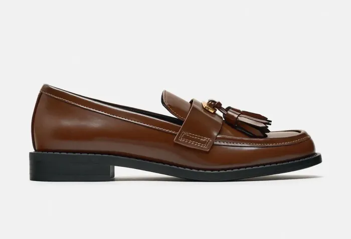 Mocassim com tassel