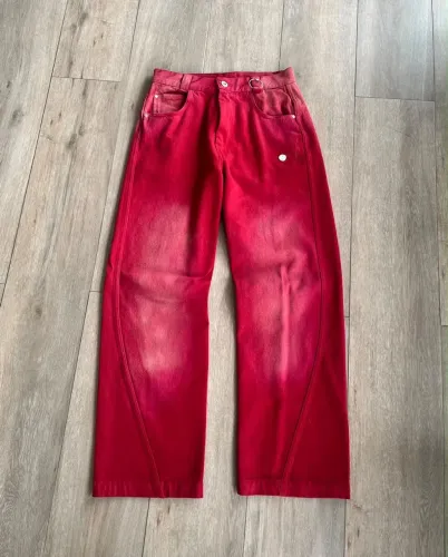 Calça jeans pace - vermelha