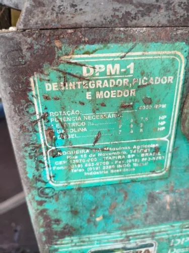 Moedor, triturador e picador 