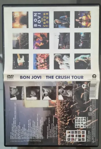 DVD Bon Jovi the crush tour