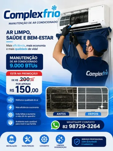 Manutenção de ar condicionado