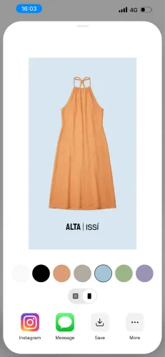 Vestido pessego 100% linho costas nuas