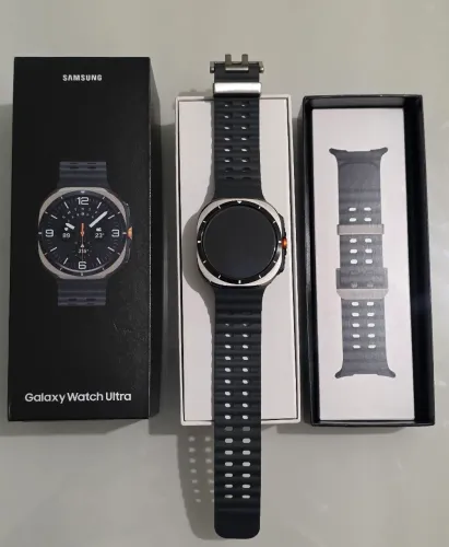BAIXEEEI PRA VENDER HOJEEE GALAXY WATCH ULTRA CINZA IMPECÁVEL