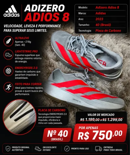 Desapego 2 de tênis Adidas