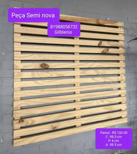 Móveis em paletes