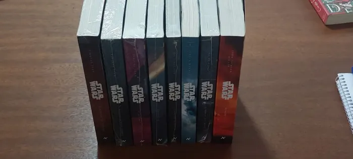 Star Wars - lote com 8 livros do universo expandido