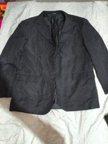 Blazer masculino preto tamanho 56