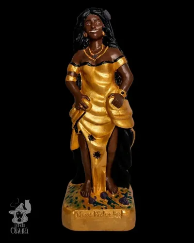 Imagem em gesso Maria mulambo, exclusivo