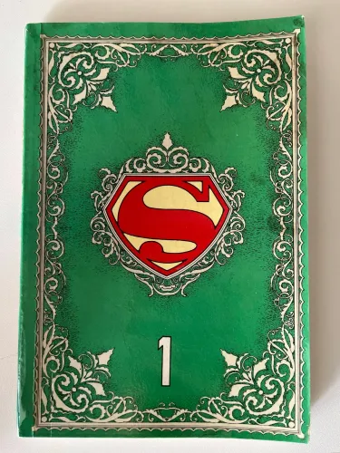 Gibi Super Homem No 1 Capa Dura Verde Coleção Rara