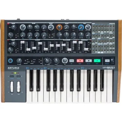 Teclado Arturia MiniBrute 2 monofônico semi-modular