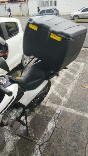 Suporte pra baú champam pra Bros 