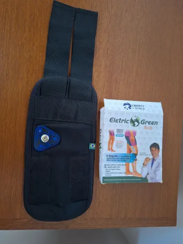 Cinta magnética joelheira Elétrica Green Body