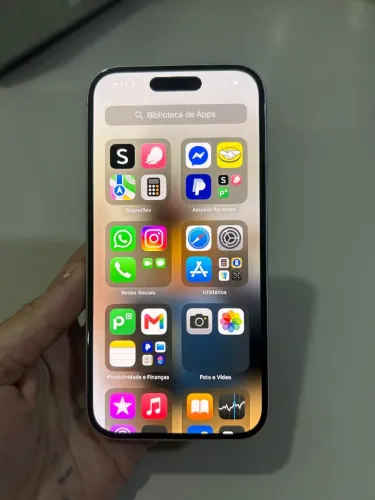 Apple iPhone 16 Pro (256 Gb) - Titânio Branco Titânio Branco