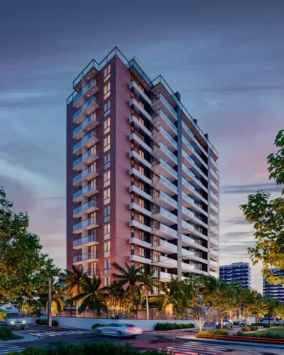 Apartamento 3 Quartos com Vista Mar