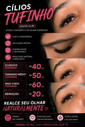 Cílios tufinho