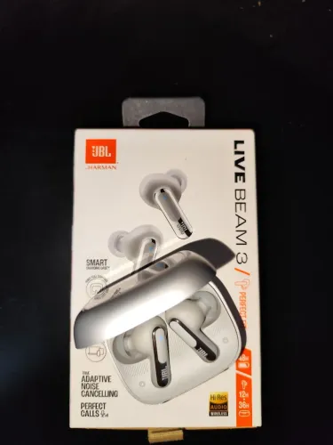 JBL Live Beam 3 | Estado de Novo + Capinha + película aplicada